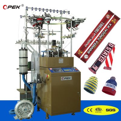Système de contrôle entièrement informatisé pour tricoter chapeaux foulards et pulls