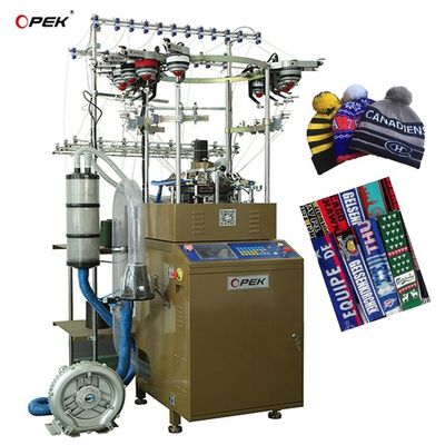 Méthode unique de tricot OPEK Machine à tricot pour chapeau de laine de type jacquard
