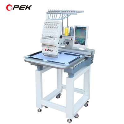 Machine de broderie de vêtements en T-shirt à casquette multi-fonctionnelle à grande vitesse informatisée OPEK