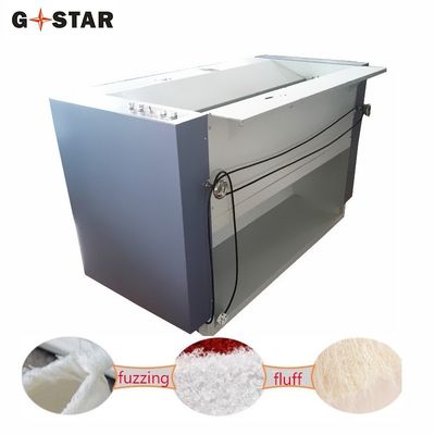 Équipement de finition textile pour la fluffation avec fonction de tension et de fluffage 220v/380v