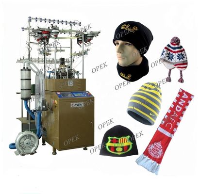 Augmentez votre activité avec la machine à tricoter à chapeau OPEK 1KW et l'alarme automatique
