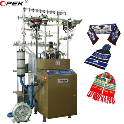 Machine à tricoter pour le club de football écharpe Opek 365 mode chaude coiffure style de tricot