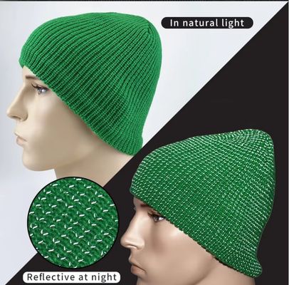 Machine de tricot à chapeau réfléchissant 7G-18G avec alimentation 2F-10F