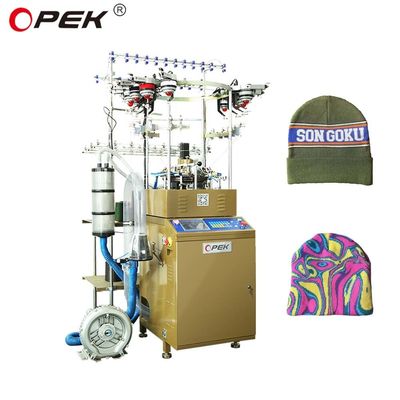 Machine de tricot automatique avancée pour bonnet de mode Opek et écharpe de club de football