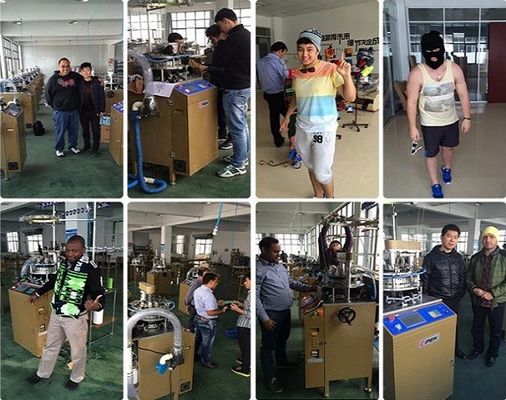 Machine de tricot automatique avancée pour bonnet de mode Opek et écharpe de club de football