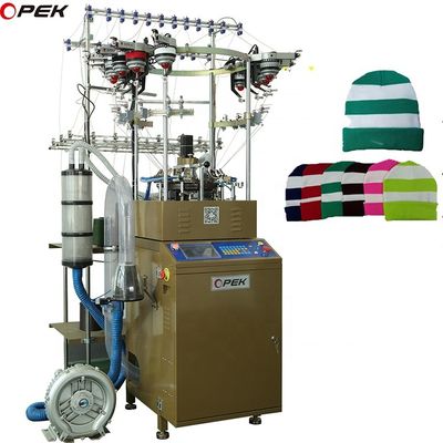 Les enfants casquettes foulards machine à tricoter avec largeur de tricot 25 pouces - 6 pouces et par Opek