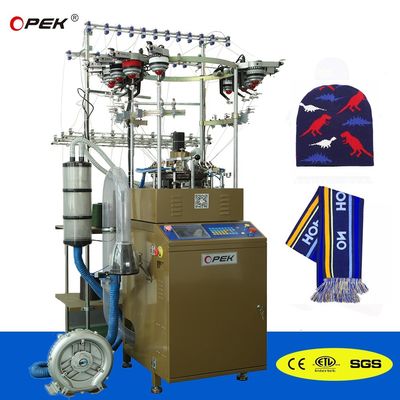 Machine de fabrication de bande de cheveux à tricot circulaire personnalisable avec une capacité de 325 kg