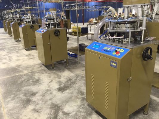 Machine de fabrication de bande de cheveux à tricot circulaire personnalisable avec une capacité de 325 kg