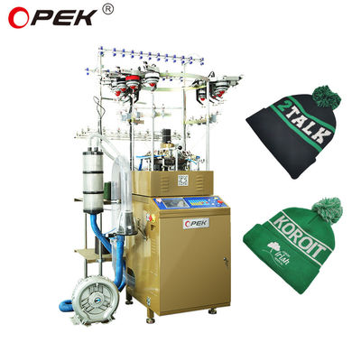 Opek 2024 Machinette à tricoter chapeaux et foulards de design populaire entièrement informatisée