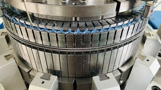 4-10 pouces de diamètre de cylindre machine à tricoter à côtes et chapeaux à coque