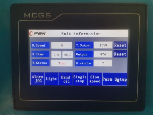 Petite machine à tricoter chapeau de bonnet de bébé avec 4-10 pouces cylindre diamètre 600sets / mois