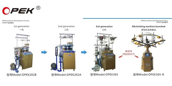 Machine à tricoter circulaire entièrement informatisée pour fabriquer chapeaux et foulards