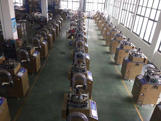 Machine à tricoter à chapeau à crochet industriel à alarme entièrement automatique pour le support technique vidéo