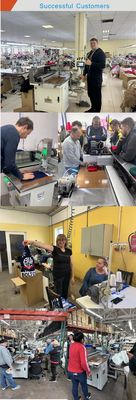 Machine à coudre à capuche tricotée avec une capacité de 300-400 pièces/heure