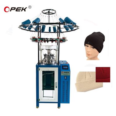 Machine à tricoter circulaire de 9 pouces largeur de tricot avec 770 * 650 * 1040mm spécifications