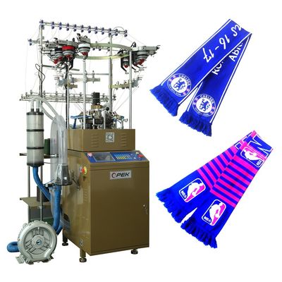 Production de foulards personnalisables OPEK Machine à tricoter Bonnets avec 144-400 aiguilles