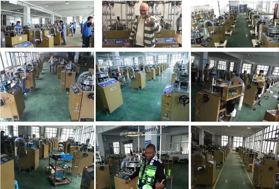 Production de foulards personnalisables OPEK Machine à tricoter Bonnets avec 144-400 aiguilles