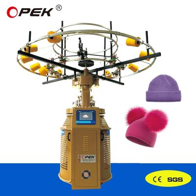 1.5W machine à tricoter pour 1X1 2X1 2X2 production de bonnet/manche à côtes dans la conception de chapeau de camion