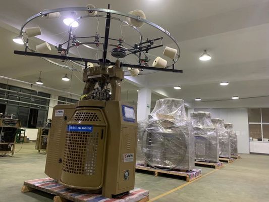 1.5KW Vêtements jetables entièrement automatiques à alarme avec menottes sans couture et menottes filetées