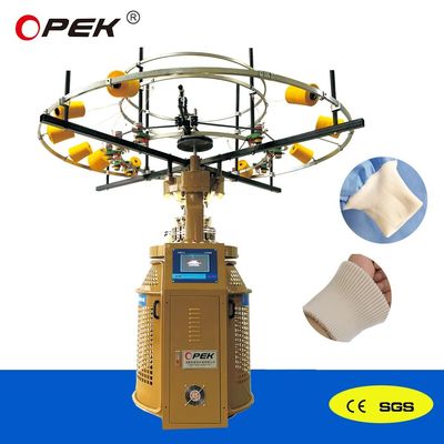 1.5KW Vêtements jetables entièrement automatiques à alarme avec menottes sans couture et menottes filetées