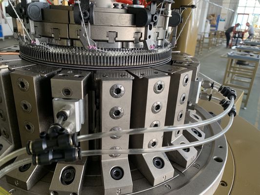 Machine à tricoter à la déformation Mayer à tricot circulaire avec lubrification professionnelle et automatique