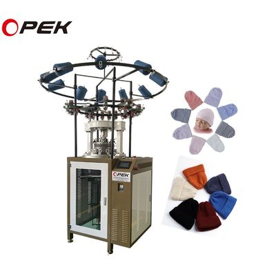 La machine à tricoter à la déformation OPEK 2024 Hip Pop Fashion Ribbed Beanie Machine à 80 tours par minute