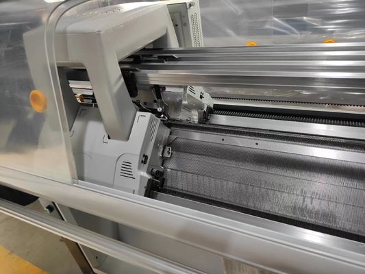 Méthode de tricot double 650 kg 52 pouces Machine de tricot à plat informatisée pour pull