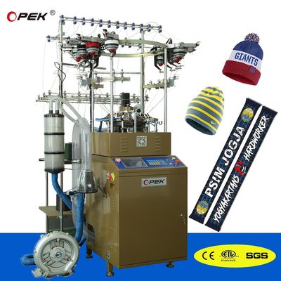 Machine à tricoter circulaire automatique à petit diamètre à maillot unique avec servomoteur