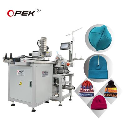 OPEK-300HS Machine à coudre automatique pour chapeaux Opération informatisée Configuration de lit plat