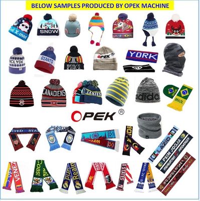 Opération informatisée Opek-300HS Machine à coudre pour chapeaux industriels avec longueur de couture de 5 mm