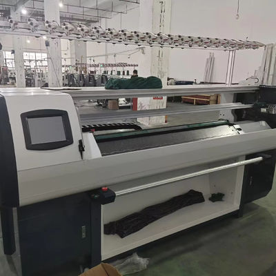 Vitesse 3.5G Double système machine à tricoter pull Jacquard en 2500*850*1600mm Taille