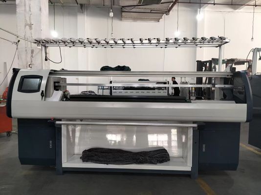 Vitesse 3.5G Double système machine à tricoter pull Jacquard en 2500*850*1600mm Taille