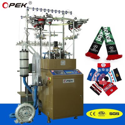 Machine à tricoter en tissu à crochet à lubrification automatique pour un fonctionnement en douceur