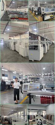 Machine à tricoter à plaques de Jacquard 16GG à double système 52 pouces pour une production élevée