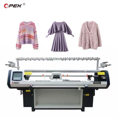 Machine à tricoter à plat de pull informatisé à vitesse de 1,6 m/s et capacité de Jacquard