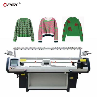 Largeur de tricot de 52 pouces Allemagne Aiguille Jacquard Machine à tricot plat pour pulls en laine