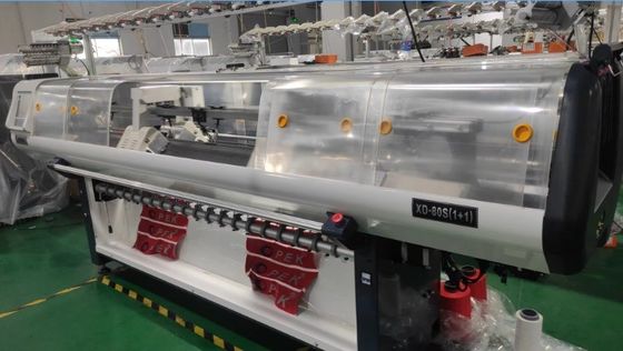 12g 14g 16g Machine à tricoter à col plat informatisée pour le pull