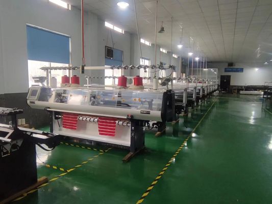12g 14g 16g Machine à tricoter à col plat informatisée pour le pull
