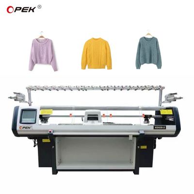 Méthode de tricot double machine à tricot plat Jacquard pour des applications polyvalentes
