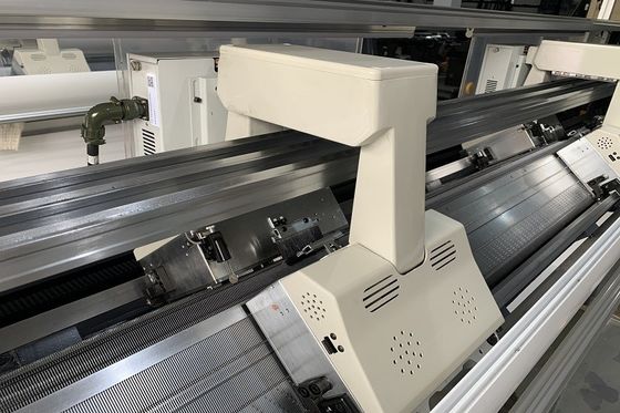 Machine à tricoter à col double tête de 80 pouces pour une entreprise de publicité