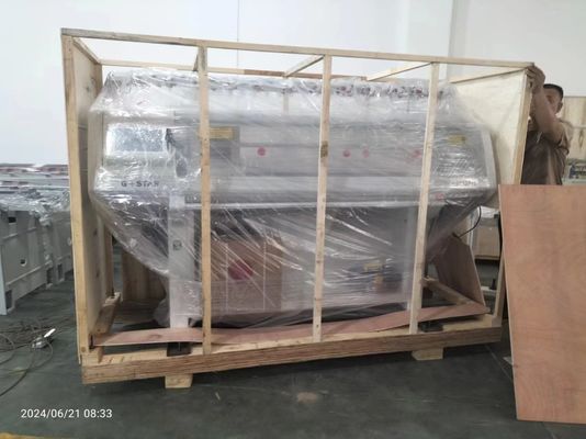 12G 14G 16G Double système de tricot de pull à col jacquard pour une charge de 650 kg