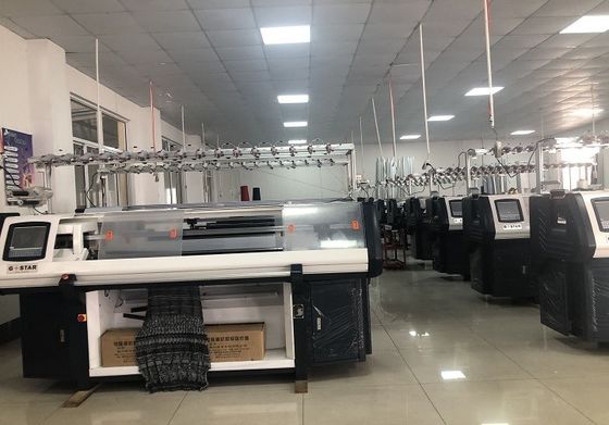 La machine à tricoter à haute vitesse à double collier en 80 pouces