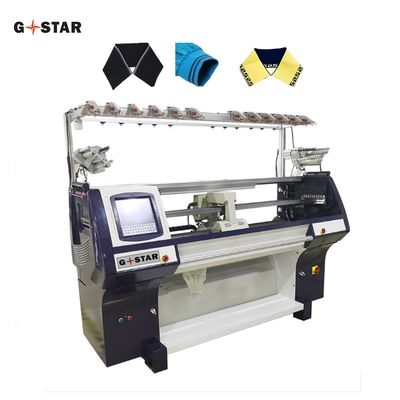La machine à tricoter à haute vitesse à double collier en 80 pouces