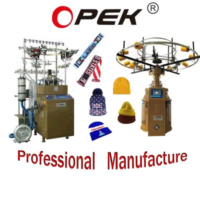 Alarme entièrement automatique Ventilateur de football OPEK Machine à tricoter circulaire automatique 752*663*1418mm