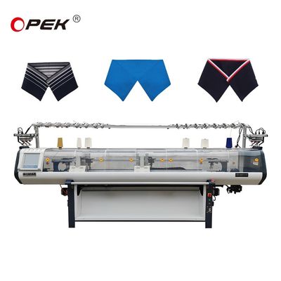1 1 Système de chargement Machine à tricoter à plat informatisée pour le style de tricot au col de polo