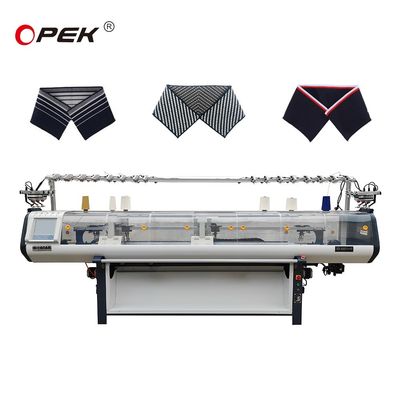 Machine à tricoter à double tête de 80 pouces Méthode de tricot simple pour un fonctionnement facile
