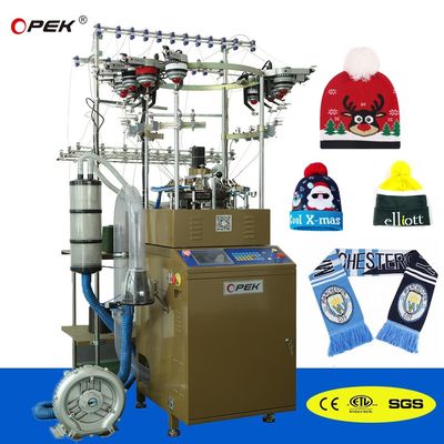 Méthode de tricot unique Machine de tricot à chapeau à trame circulaire à grande vitesse pour magasin de vêtements