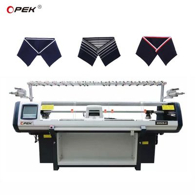 1 1 Machine à tricoter à carrosserie plate pour le collier de T-shirt de polo