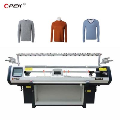 10GG Machine à tricoter à plat entièrement Jacquard pour la fabrication de pulls entièrement informatisés