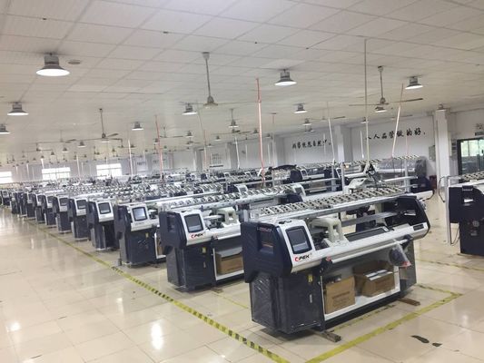 52 pouces maison 3D volant tissage Jacquard machine à tricoter pour faire haut de chaussure tricotée